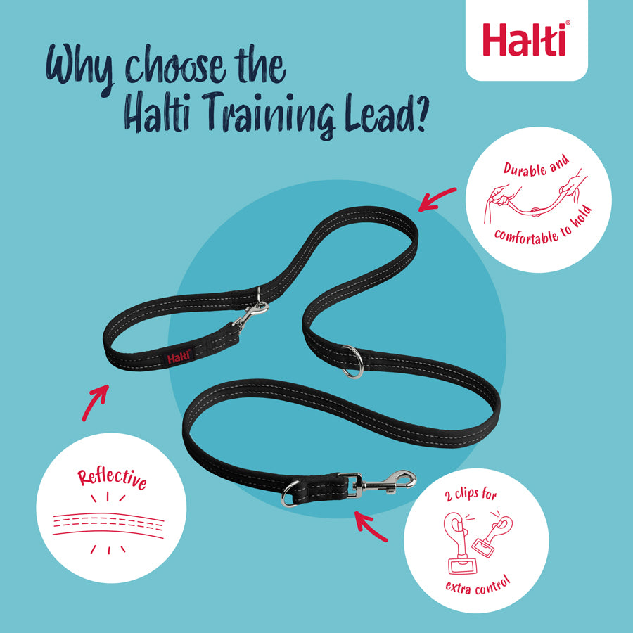Halti training lead - black