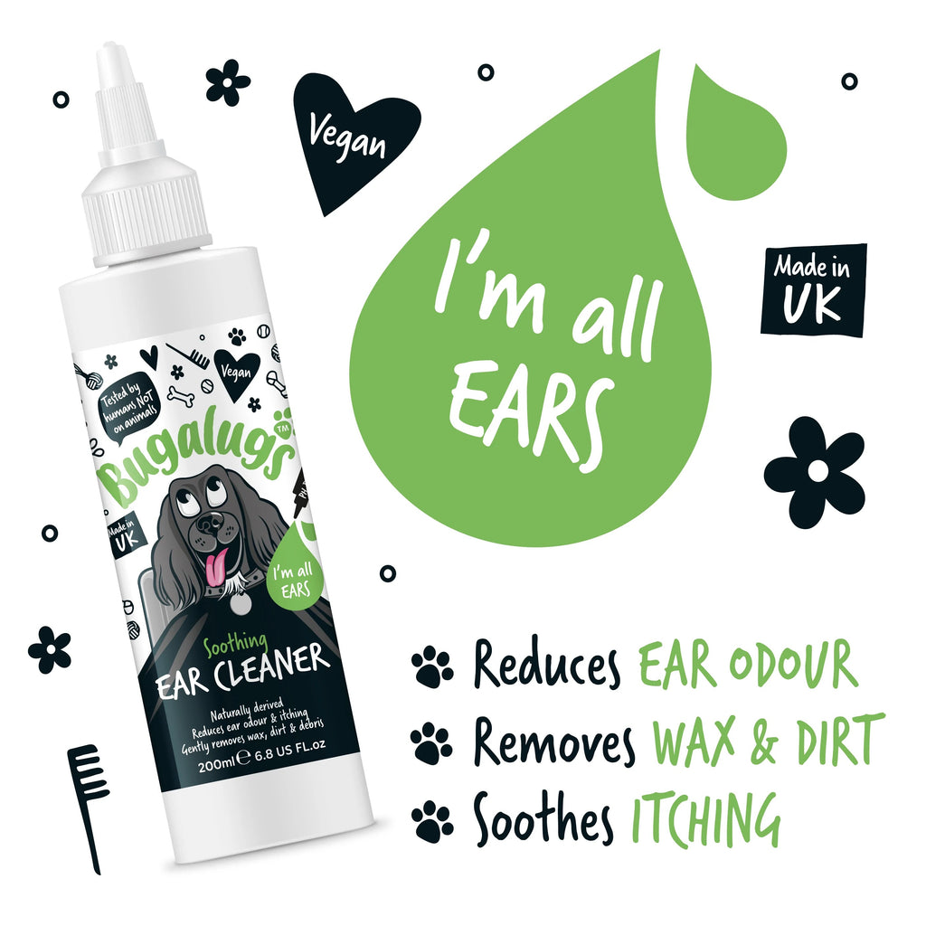 Bugalugs soothing ear cleaner solution